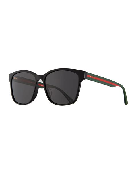 gucci square sunglasses men's.